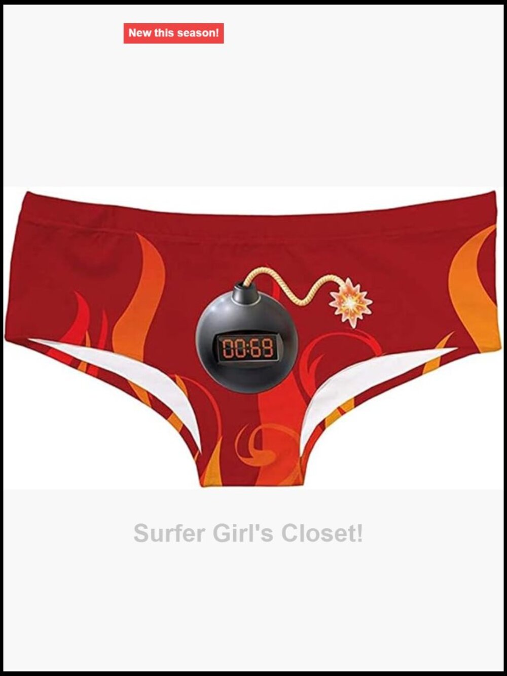 Funny Cat Panties - Soft Breathable Women's Underwear Novelty